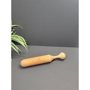 Vintage Pestle Wood, Wooden Muddler, Utensil Masher, Grinder Stick